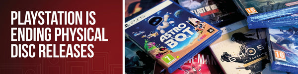 PlayStation Is Ending Physical Disc Releases