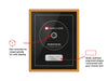 The "I Lost My Case" Range Aluminium Frame (for discs only) - Frame-A-Game