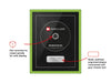 The "I Lost My Case" Range Aluminium Frame (for discs only) - Frame-A-Game