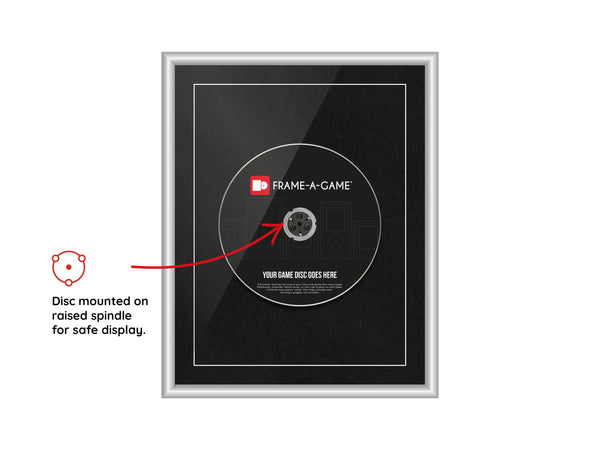 The "I Lost My Case" Range Aluminium Frame (for discs only) - Frame-A-Game