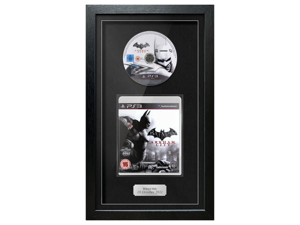 Batman: Arkham City (PS3) Exhibition Range Framed Game - Frame-A-Game
