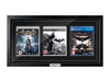 The Batman Arkham Trilogy (PS3/PS4) Exhibition Range Framed Games - Frame-A-Game