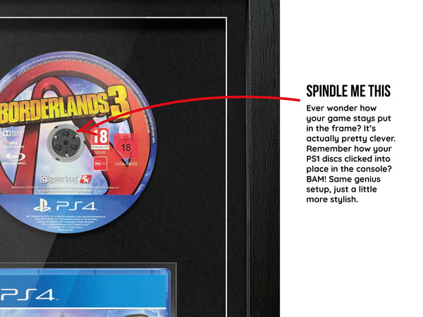 Borderlands 3 (PS4) Exhibition Range Framed Game - Frame-A-Game
