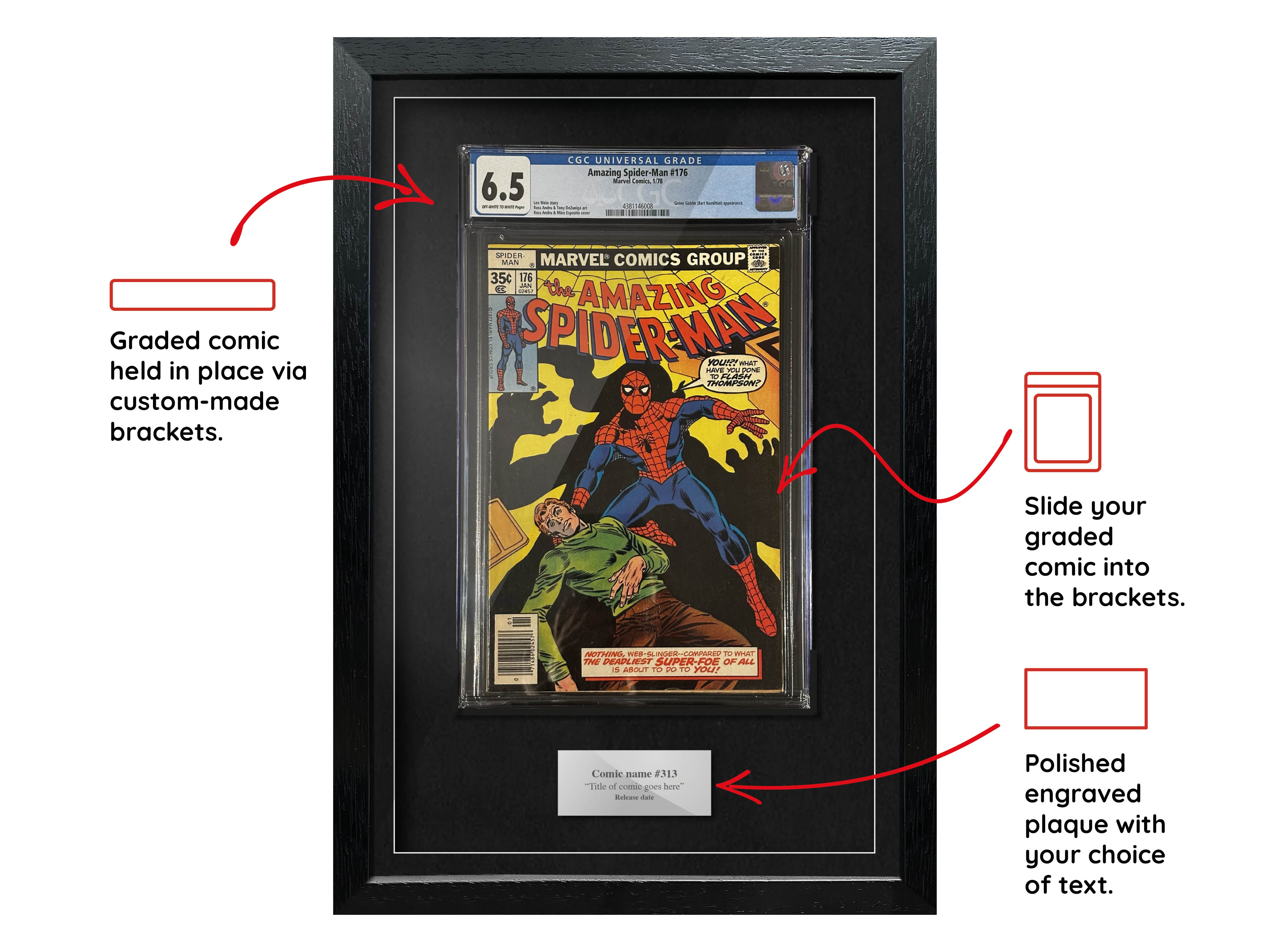 CGC-Graded Comic Book Frame - Frame-A-Game