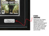 Call of Duty 4: Modern Warfare (PS3) Exhibition Range Framed Game - Frame-A-Game