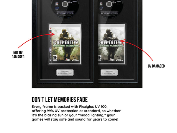 Call of Duty 4: Modern Warfare (PS3) Exhibition Range Framed Game - Frame-A-Game