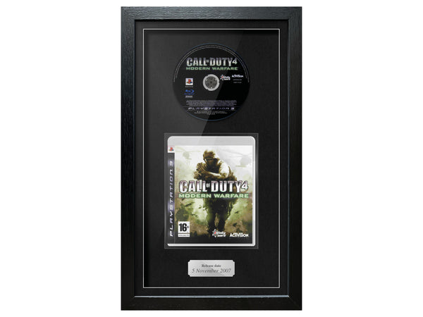 Call of Duty 4: Modern Warfare (PS3) Exhibition Range Framed Game - Frame-A-Game