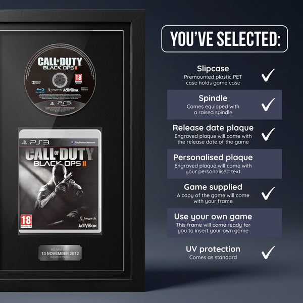 Call of Duty: Black Ops II (PS3) - Jeu encadré du champ de tir d'exhibition