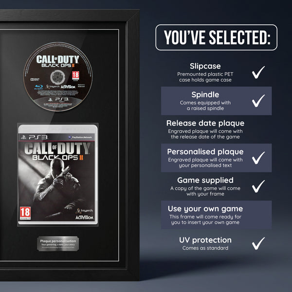 Call of Duty: Black Ops II (PS3) - Jeu encadré du champ de tir d'exhibition