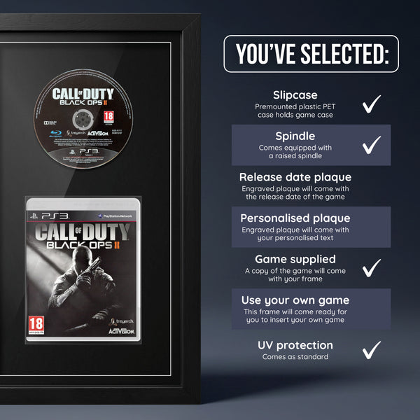 Call of Duty: Black Ops II (PS3) - Jeu encadré du champ de tir d'exhibition