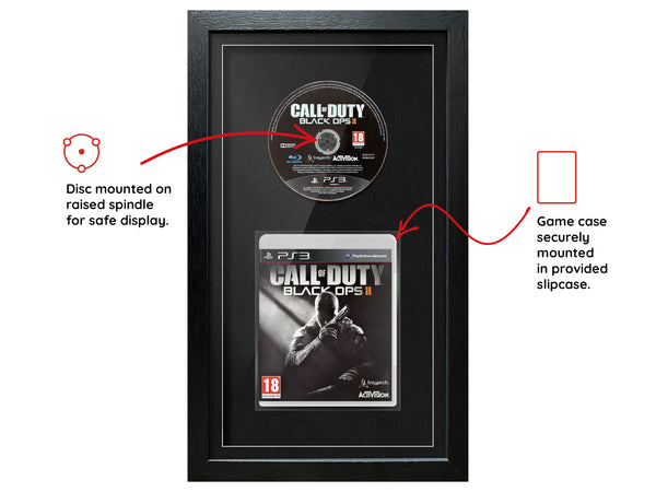 Call of Duty: Black Ops II (PS3) Exhibition Range Framed Game - Frame-A-Game