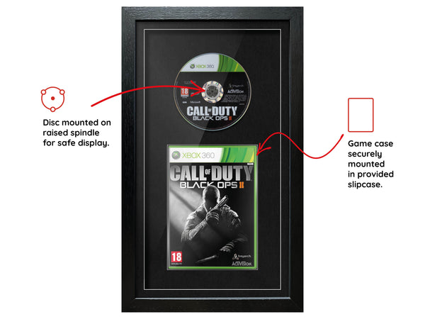 Call of Duty: Black Ops II (Xbox 360) Exhibition Range Framed Game - Frame-A-Game