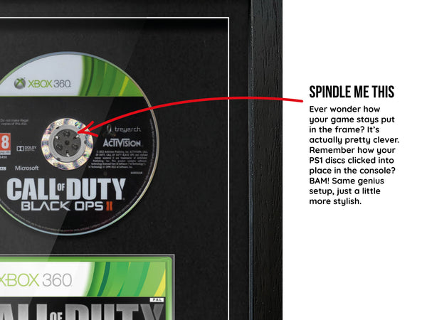Call of Duty: Black Ops II (Xbox 360) Exhibition Range Framed Game - Frame-A-Game