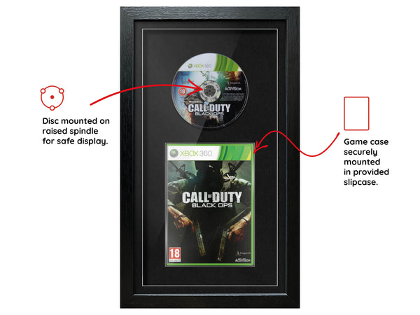 Call of Duty: Black Ops (Xbox 360) Exhibition Range Framed Game - Frame-A-Game