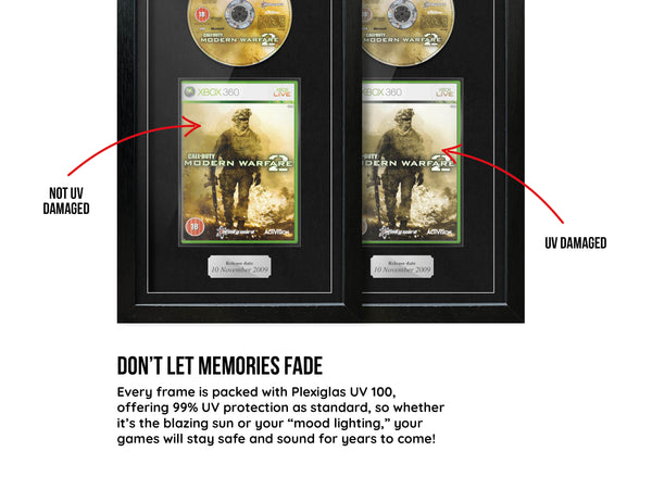 Call of Duty: Modern Warfare 2 (Xbox 360) Exhibition Range Framed Game - Frame-A-Game