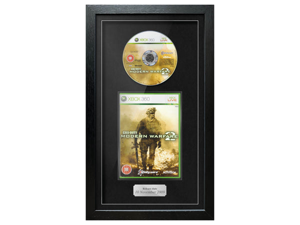 Call of Duty: Modern Warfare 2 (Xbox 360) Exhibition Range Framed Game - Frame-A-Game