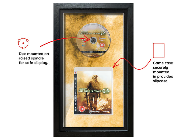 Call of Duty: Modern Warfare 2 (PS3) Inspired By Exhibition Range Framed Game - Frame-A-Game
