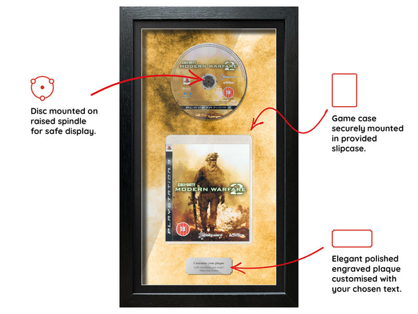 Call of Duty: Modern Warfare 2 (PS3) Inspired By Exhibition Range Framed Game - Frame-A-Game