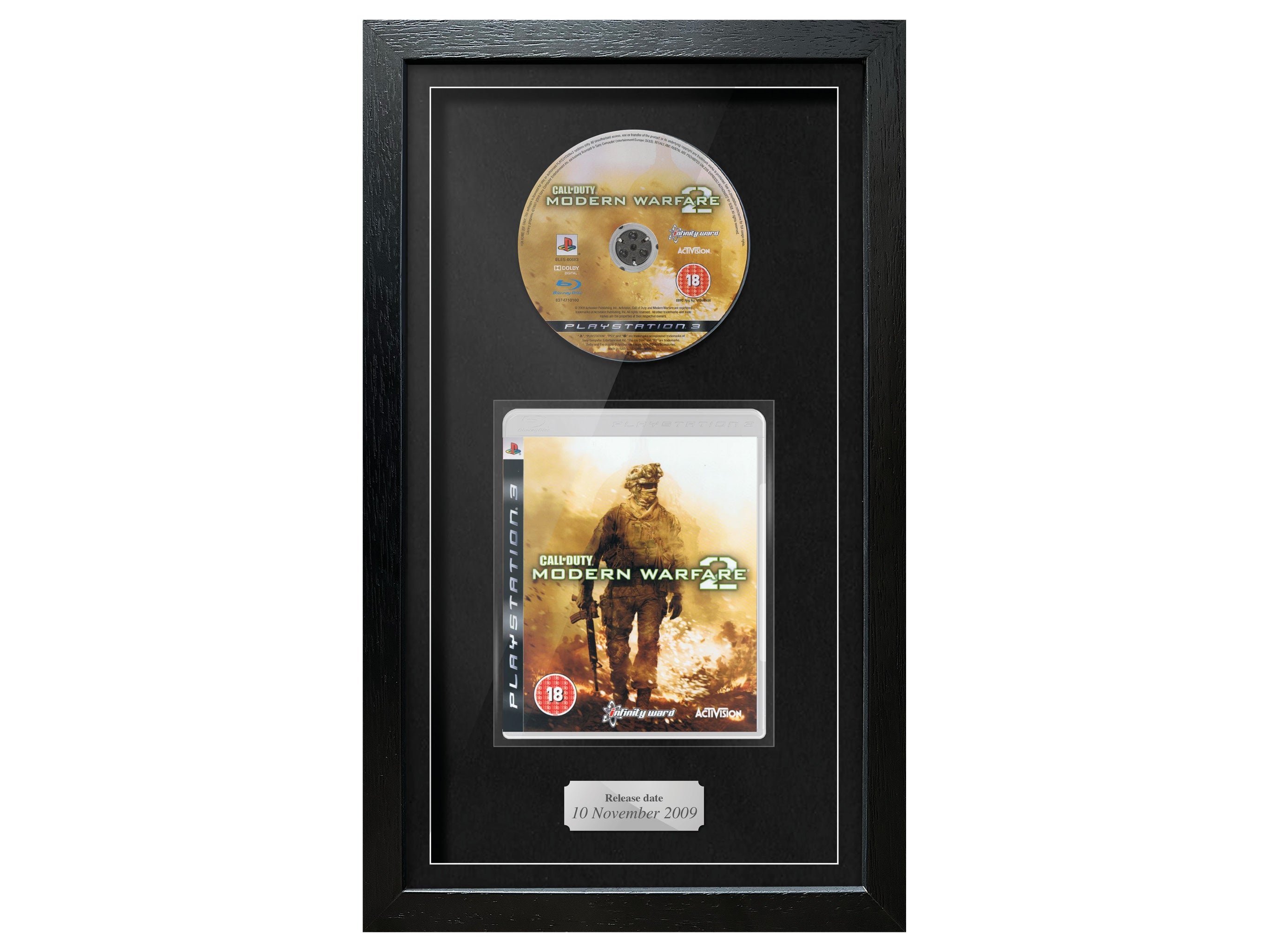 Call of Duty: Modern Warfare 2 (PS3) Exhibition Range Framed Game - Frame-A-Game