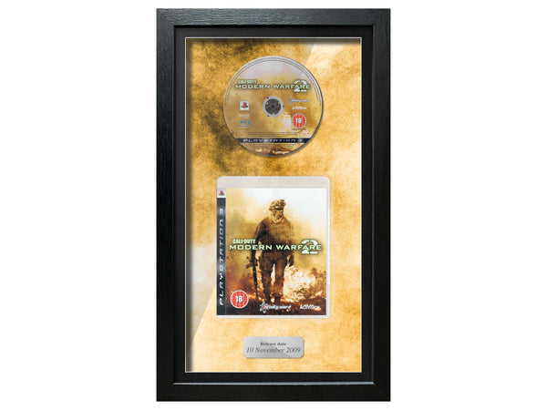 Call of Duty: Modern Warfare 2 (PS3) Inspired By Exhibition Range Framed Game - Frame-A-Game