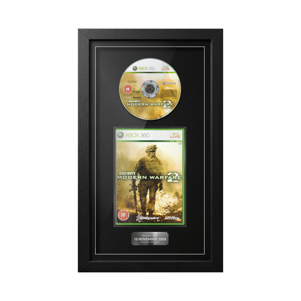 Call of Duty : Modern Warfare 2 (Xbox 360) - Jeu encadré du stand de tir d'exposition 