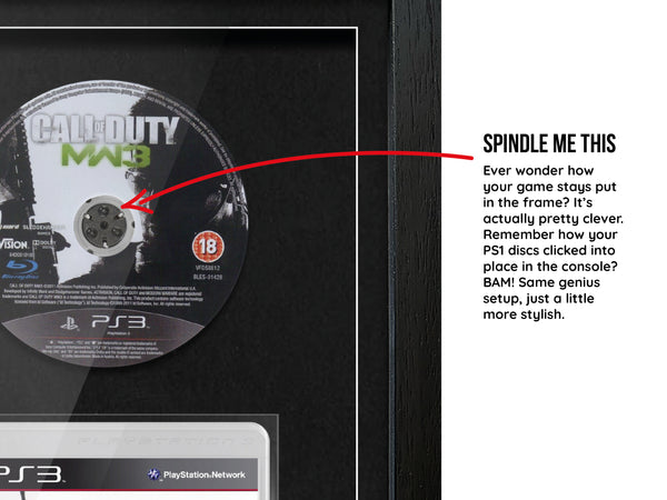 Call of Duty: Modern Warfare 3 (PS3) Exhibition Range Framed Game - Frame-A-Game