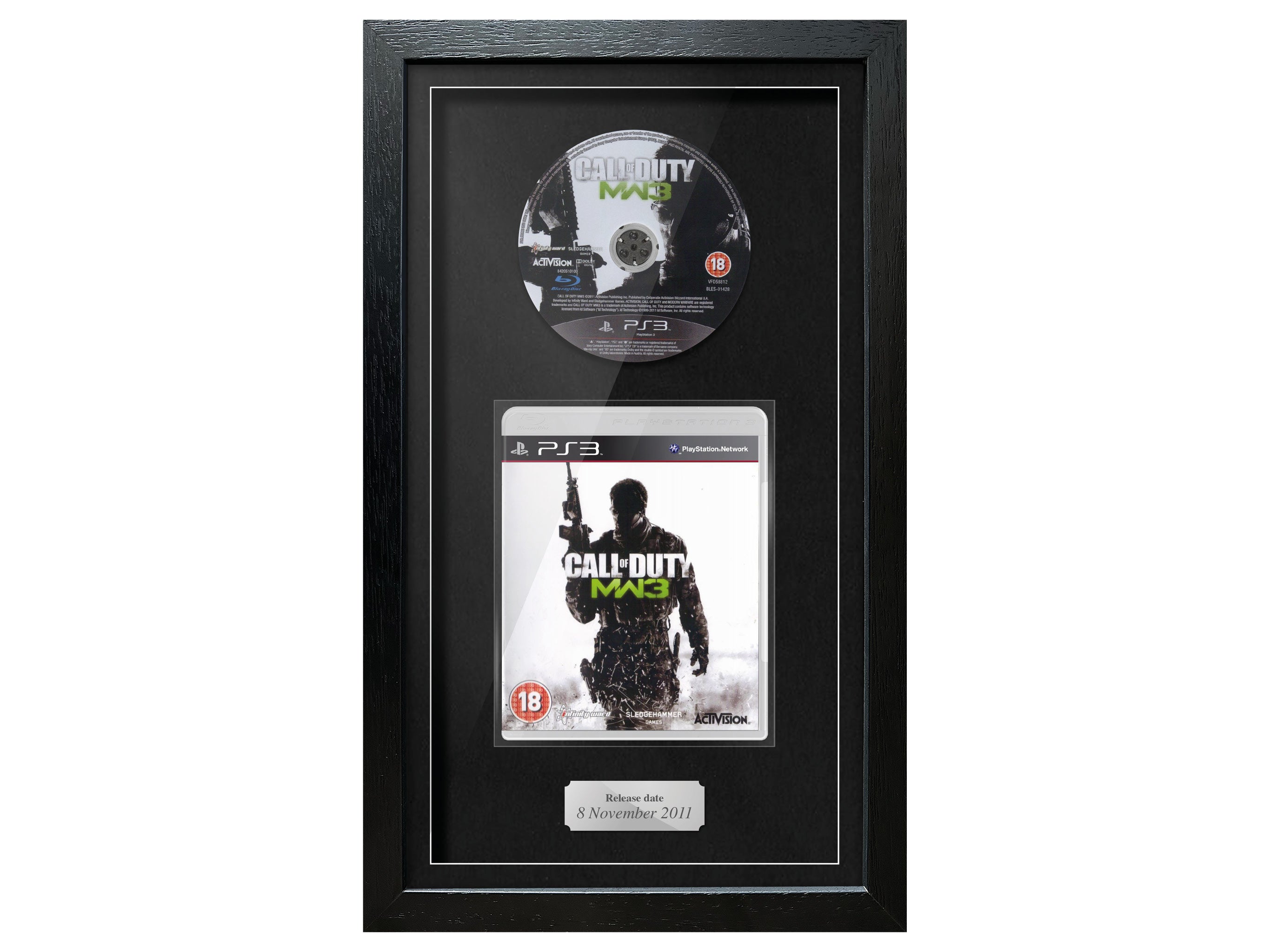 Call of Duty: Modern Warfare 3 (PS3) Exhibition Range Framed Game - Frame-A-Game