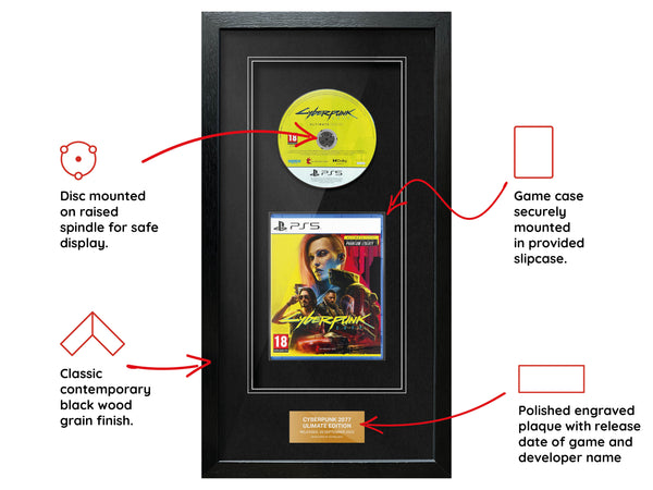 Cyberpunk 2077: Ultimate Edition (PS5) Elite Range Frame - Frame-A-Game
