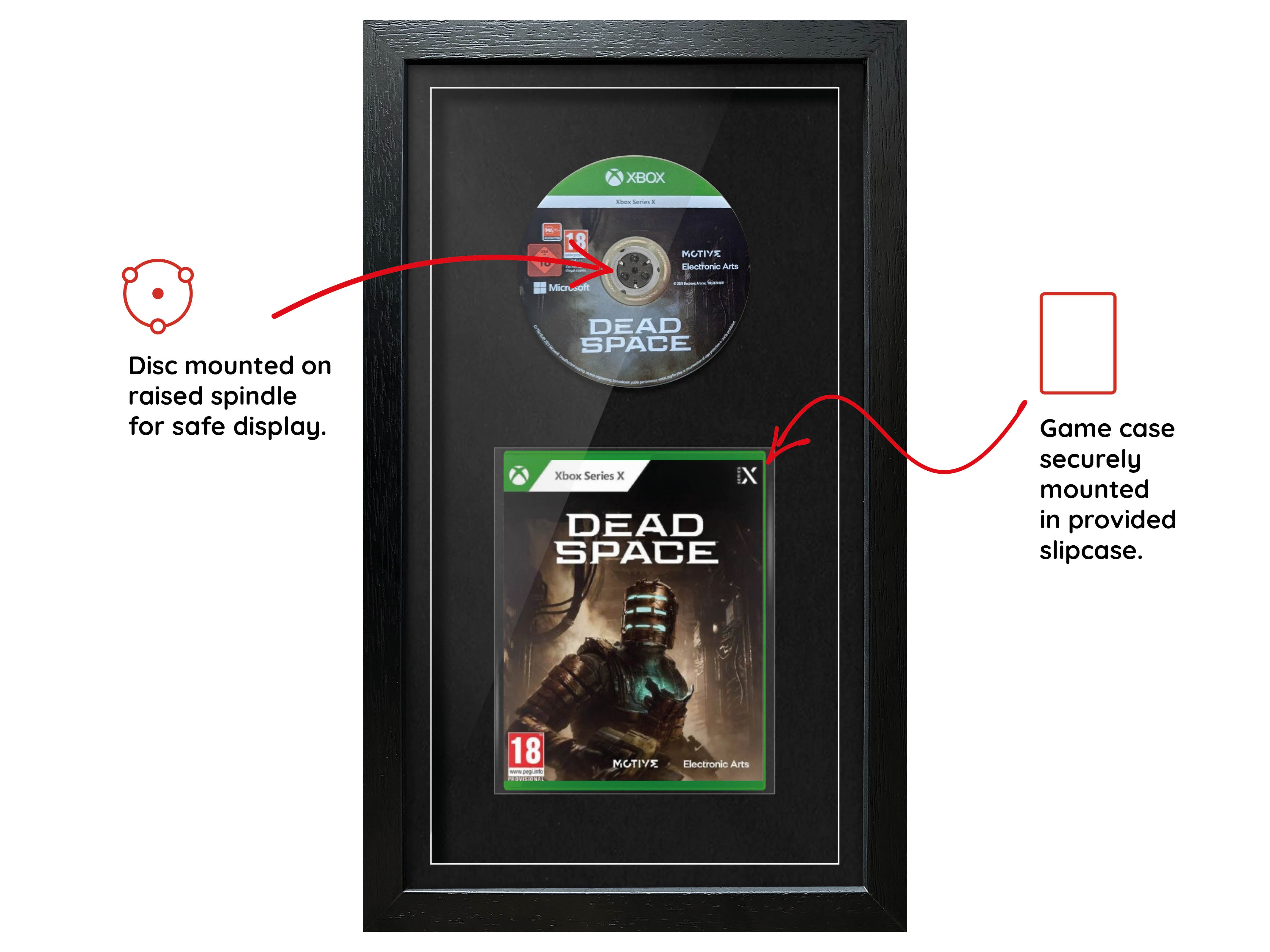 Dead Space (Xbox Series) Exhibition Range Framed Game - Frame-A-Game