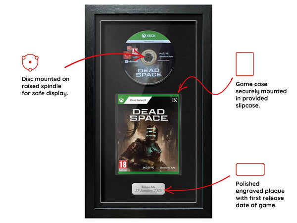 Dead Space (Xbox Series) Exhibition Range Framed Game - Frame-A-Game