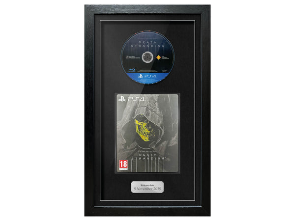 Death Stranding - Limited Sleeve Edition (PS4) Exhibition Range Framed Game - Frame-A-Game