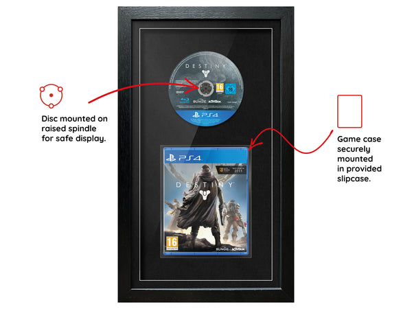Destiny (PS4) Exhibition Range Framed Game - Frame-A-Game
