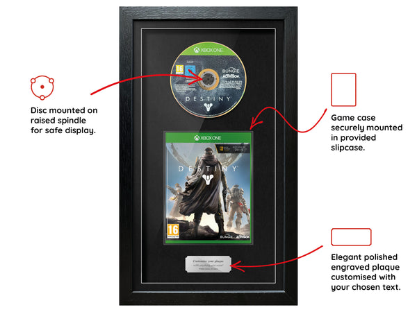Destiny (Xbox One) Exhibition Range Framed Game - Frame-A-Game