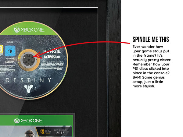 Destiny (Xbox One) Exhibition Range Framed Game - Frame-A-Game