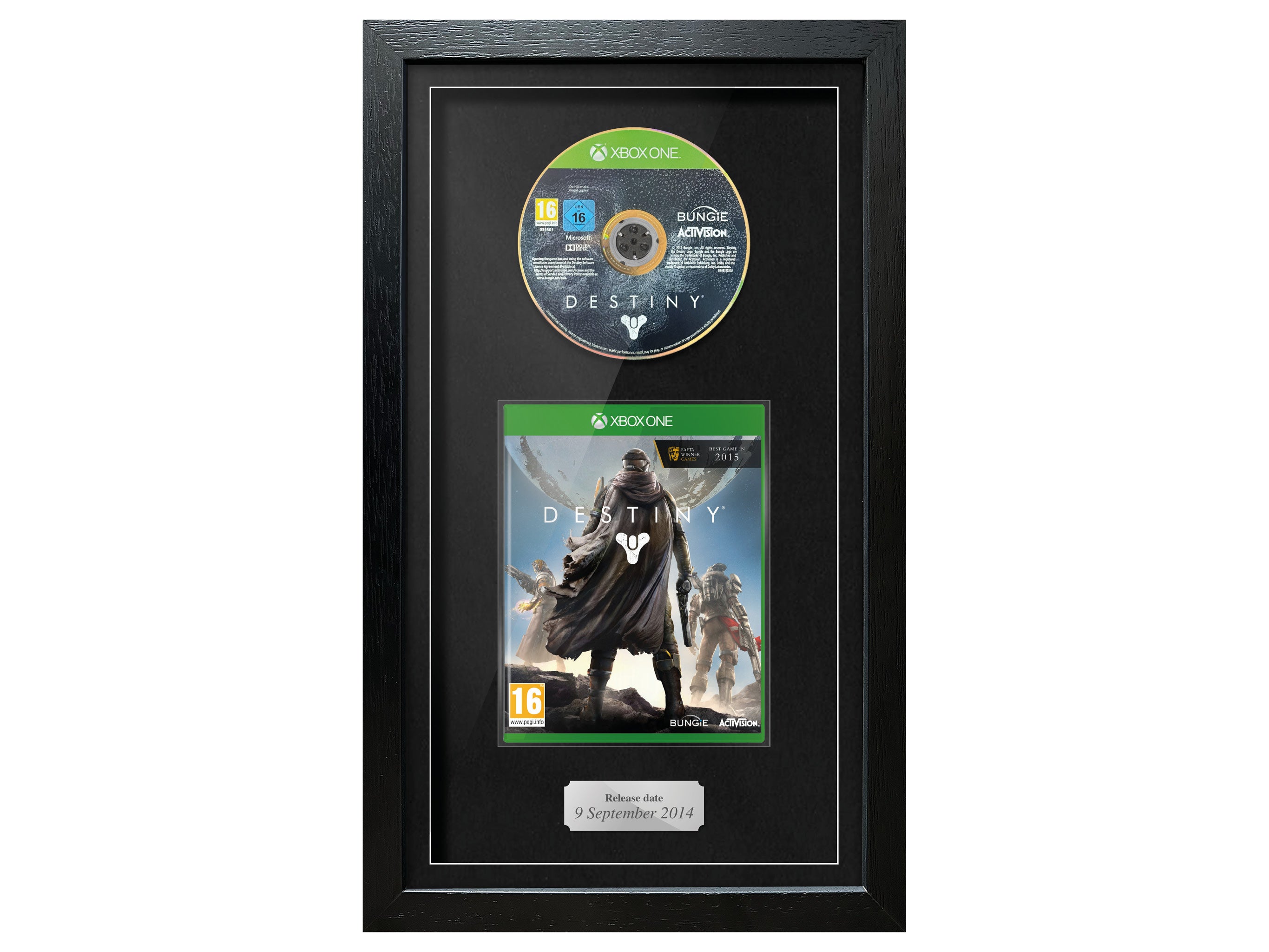 Destiny (Xbox One) Exhibition Range Framed Game - Frame-A-Game