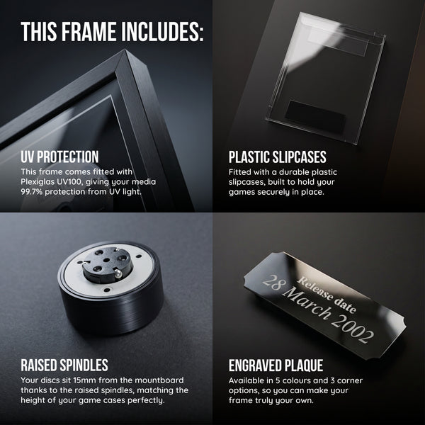 Use Your Own PlayStation Games Duo Display Frame
