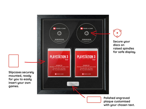 Use Your Own Games Duo (PlayStation) Exhibition Range Frame - Frame-A-Game