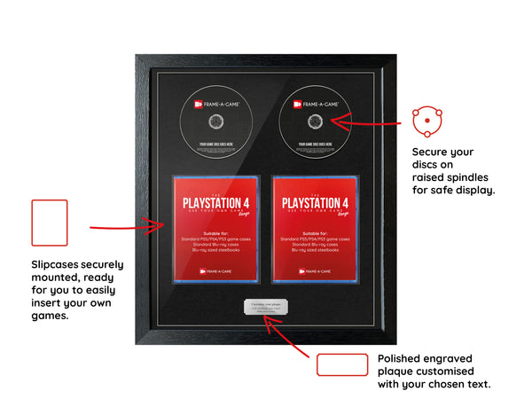 Use Your Own Games Duo (PlayStation) Exhibition Range Frame - Frame-A-Game