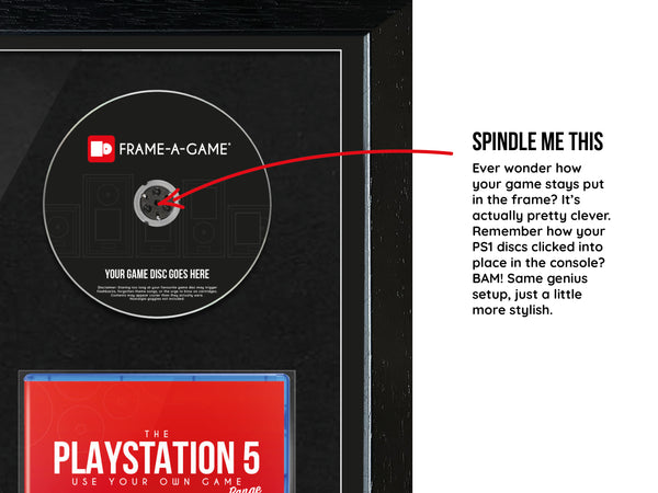 Use Your Own Games Duo (PlayStation) Exhibition Range Frame - Frame-A-Game