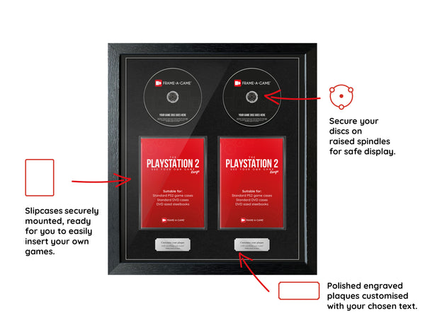 Use Your Own Games Duo (PlayStation) Exhibition Range Frame - Frame-A-Game