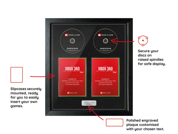 Use Your Own Games Duo (Xbox) Exhibition Range Frame - Frame-A-Game