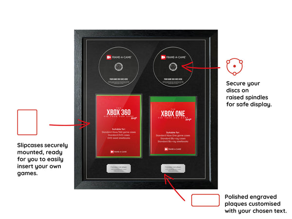 Use Your Own Games Duo (Xbox) Exhibition Range Frame - Frame-A-Game