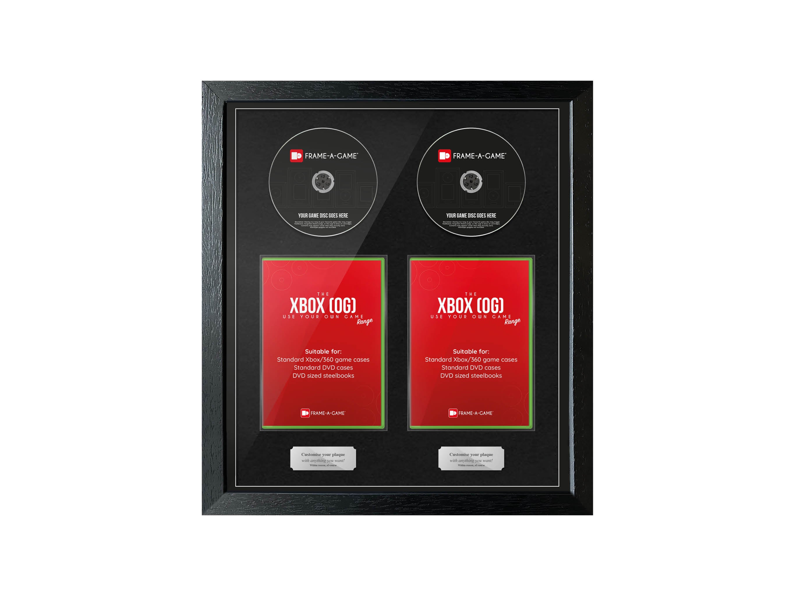 Use Your Own Games Duo (Xbox) Exhibition Range Frame - Frame-A-Game