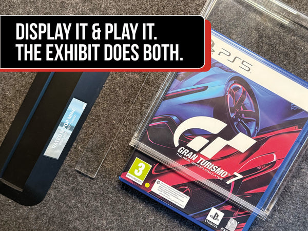 Exhibit Stand - Physical Media/Steelbook Desk & Shelf Display
