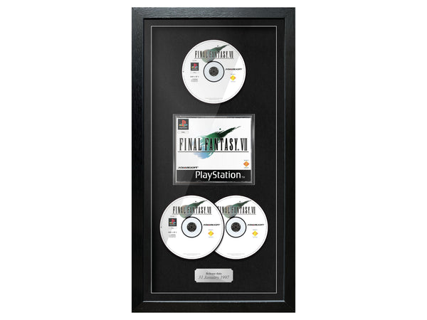 Final Fantasy VII (PS1) Exhibition Range Framed Game - Frame-A-Game