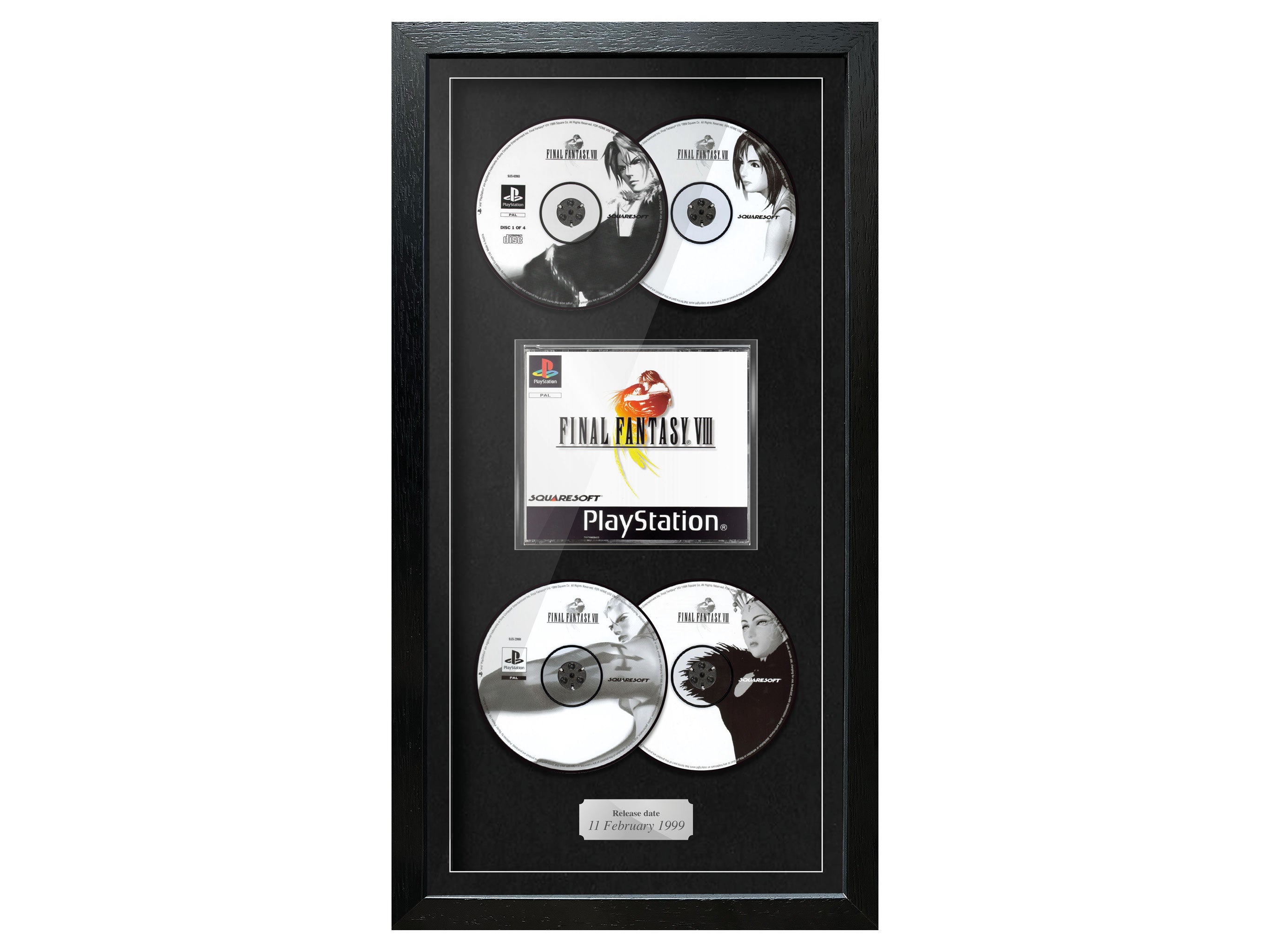 Final Fantasy VIII (PS1) Exhibition Range Framed Game - Frame-A-Game