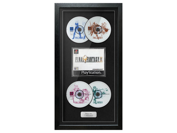 Final Fantasy IX (PS1) Exhibition Range Framed Game - Frame-A-Game