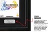 Final Fantasy X (PS2) Exhibition Range Framed Game - Frame-A-Game