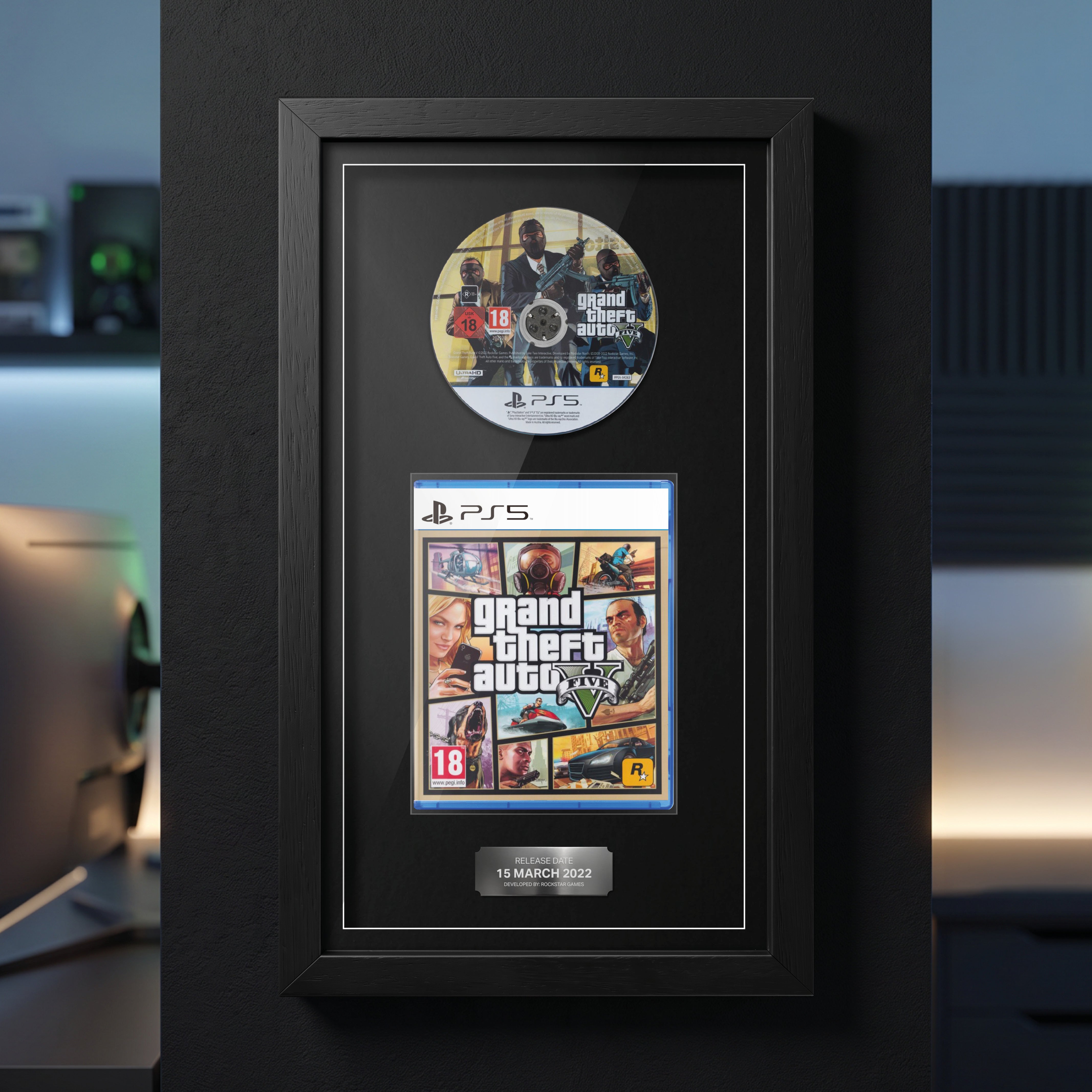 Grand Theft Auto IV (PS3) Jeu encadré de la gamme Exhibition Range