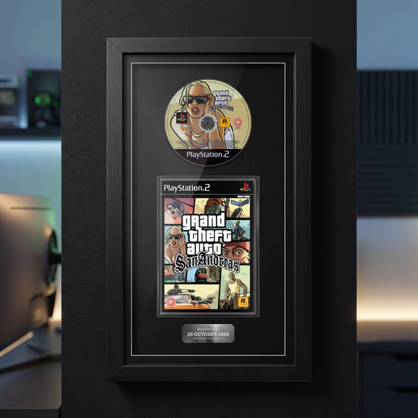 Grand Theft Auto : San Andreas (PS2) Jeu encadré de la gamme Exhibition Range